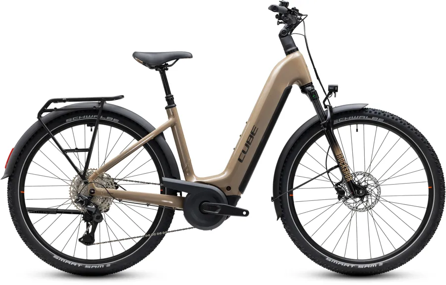 Cube Nuride Hybrid Pro 800 cappuccino´n´black Easy Entry