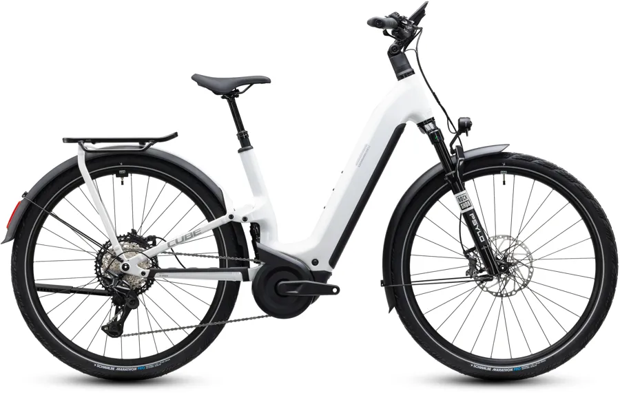 Cube Kathmandu Hybrid ONE11 HPC SLX 800 metallicwhite´n´prizm