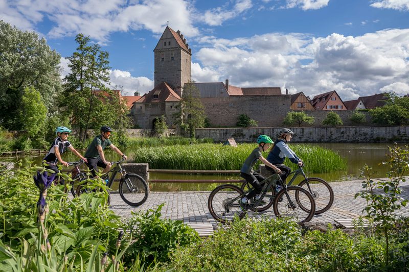 Radfahren rund um Dinkelsbühl: Touren direkt vor unserer Ladentür
