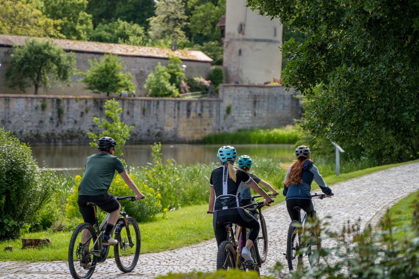 Radtour entlang der Wörnitz bei Dinkelsbühl