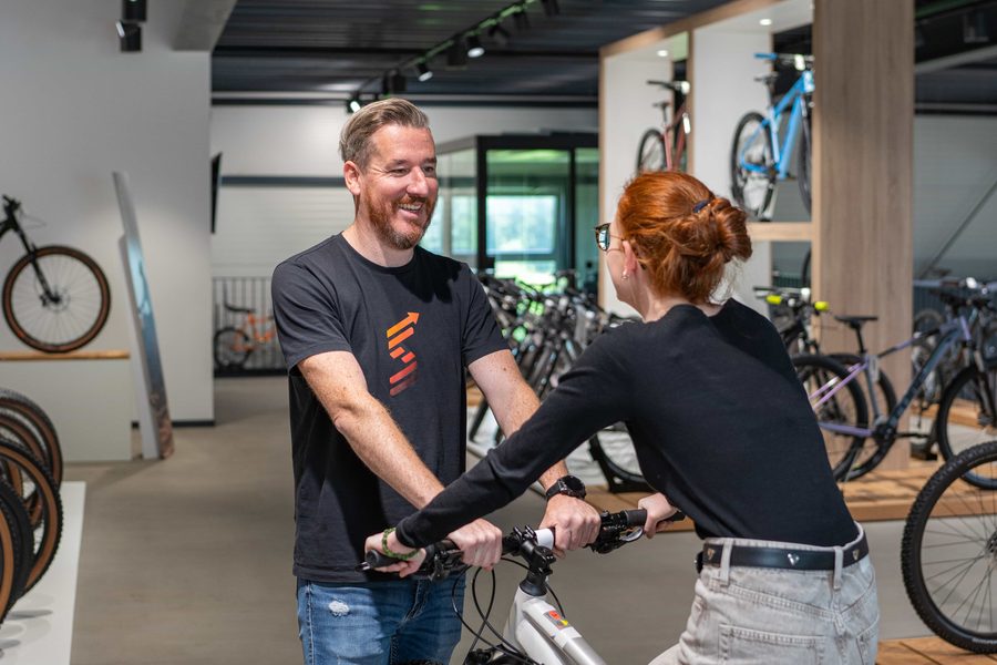Perfekt montiert bei Rad Sport Schmidt