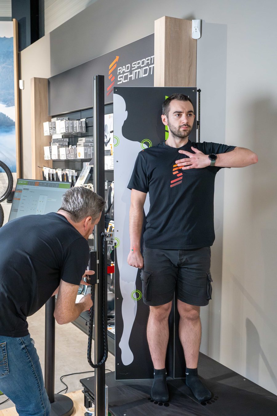 Body Scan bei Rad Sport Schmidt